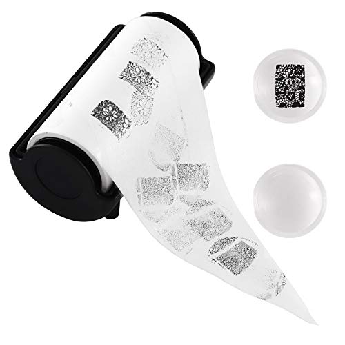 60Pcs Roll Seal Stamp Nagellackfarbe Entfernen Sie Zubehör Roll Sticker Cleaner Nail Art Maniküre Tool von art lalic