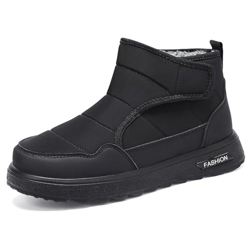 arts fu fu Winter-Schneestiefel für Herren wasserdicht winddicht rutschfest warmes Fleecefutter flexibel leicht Schwarz40 arts fu fu Winter-Schneestiefel für Herren wasserdicht winddicht rutschfest warmes Fleecefutter flexibel leicht Schwarz40 von arts fu fu