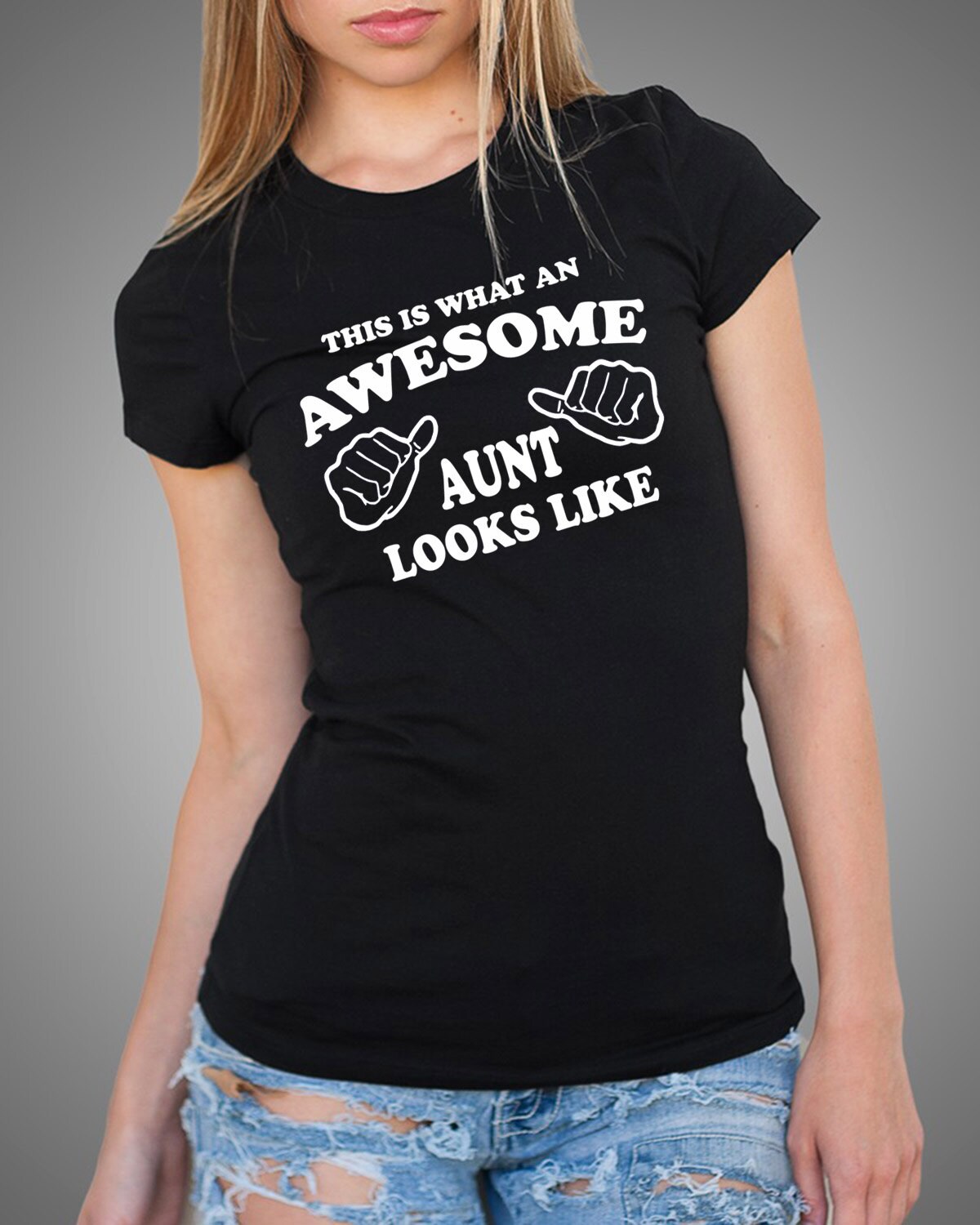 Dies Ist, Was An Awesome Tante Aussehen Wie T-Shirt Geschenk Für Coole von artsyfartsytees