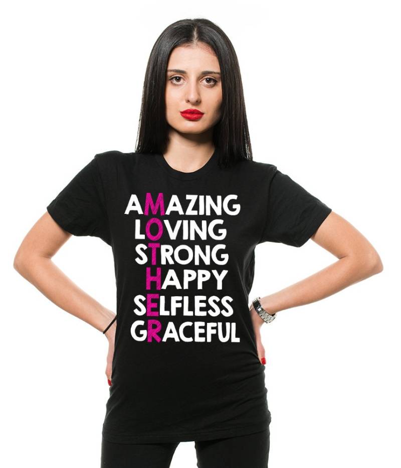 Mutter T-Shirt Geschenk Für Mama Tag Einzigartiges Muttertag von artsyfartsytees