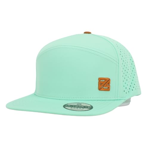 as ULTIMATE Snapback Cap Herren & Damen - Wasserabweisende Basecap Kappe für Männer & Frauen - Größenverstellbar (Mint Brown) von as ULTIMATE