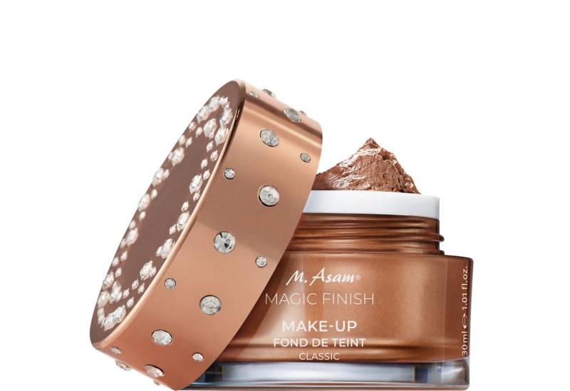 asambeauty Foundation M. Asam Magic Finish Make up 30 ml, + Vitamin E, 4in1 (Primer, Concealer, Foundation, Puder) von asambeauty