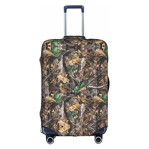 Cold Tree Gepäckabdeckung mit Camouflage-Print, Kofferschutz, Reisekoffer-Abdeckung für Kinder und Erwachsene, passend für 18-32 Zoll von asbwuo