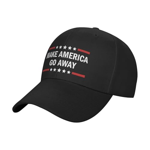 Make America Go Away Hüte Erwachsene Einstellbare Klassische Casquette Hut Baseball Kappe von asbwuo