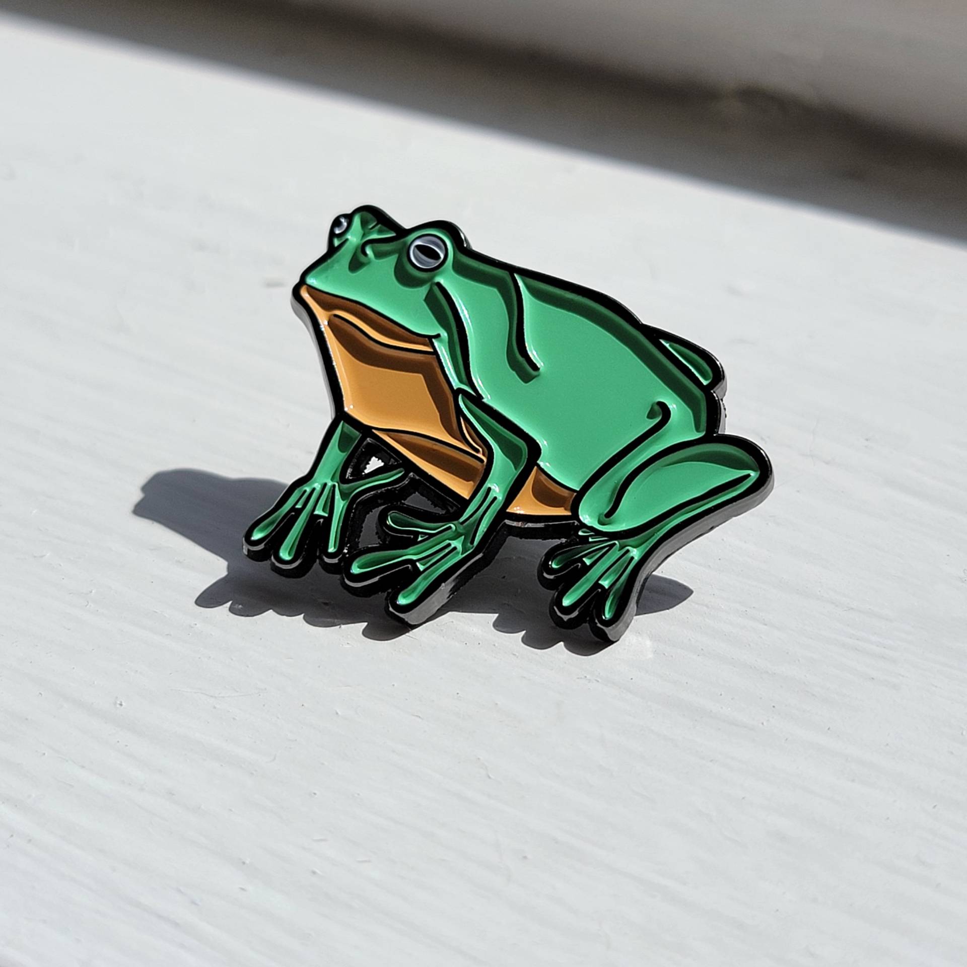 Frosch Pin | Soft Enamel 1.25" Süßer Frosch Pin | Soft Enamel 1.25" Süßer von ashencanvas