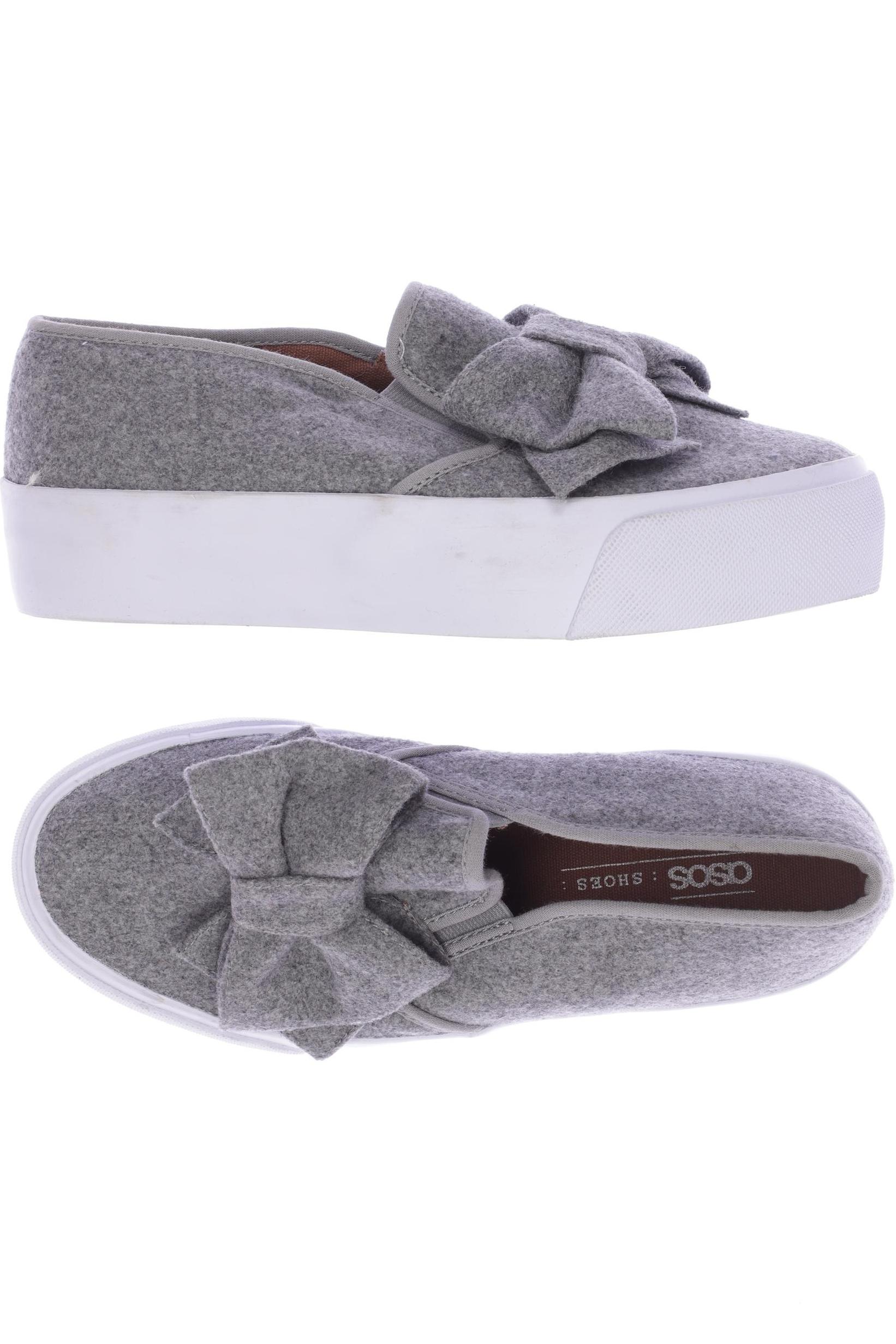 asos Damen Halbschuh, grau von asos