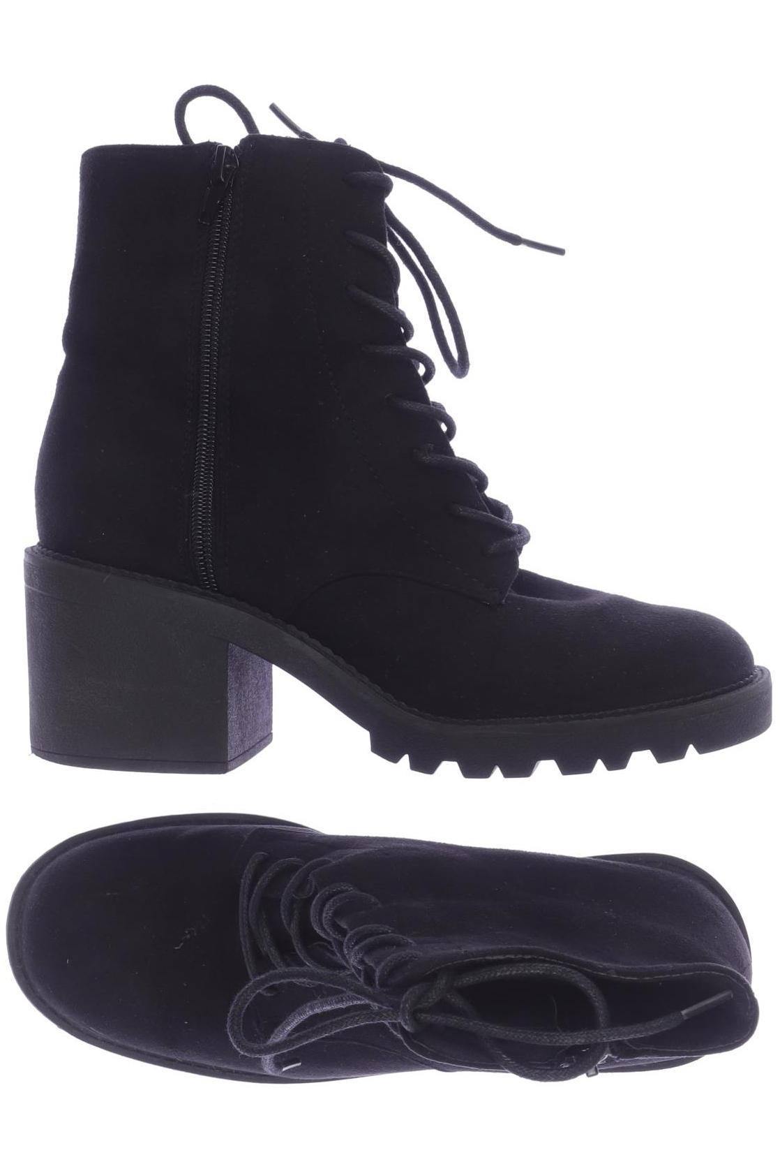 asos Damen Stiefelette, schwarz von asos