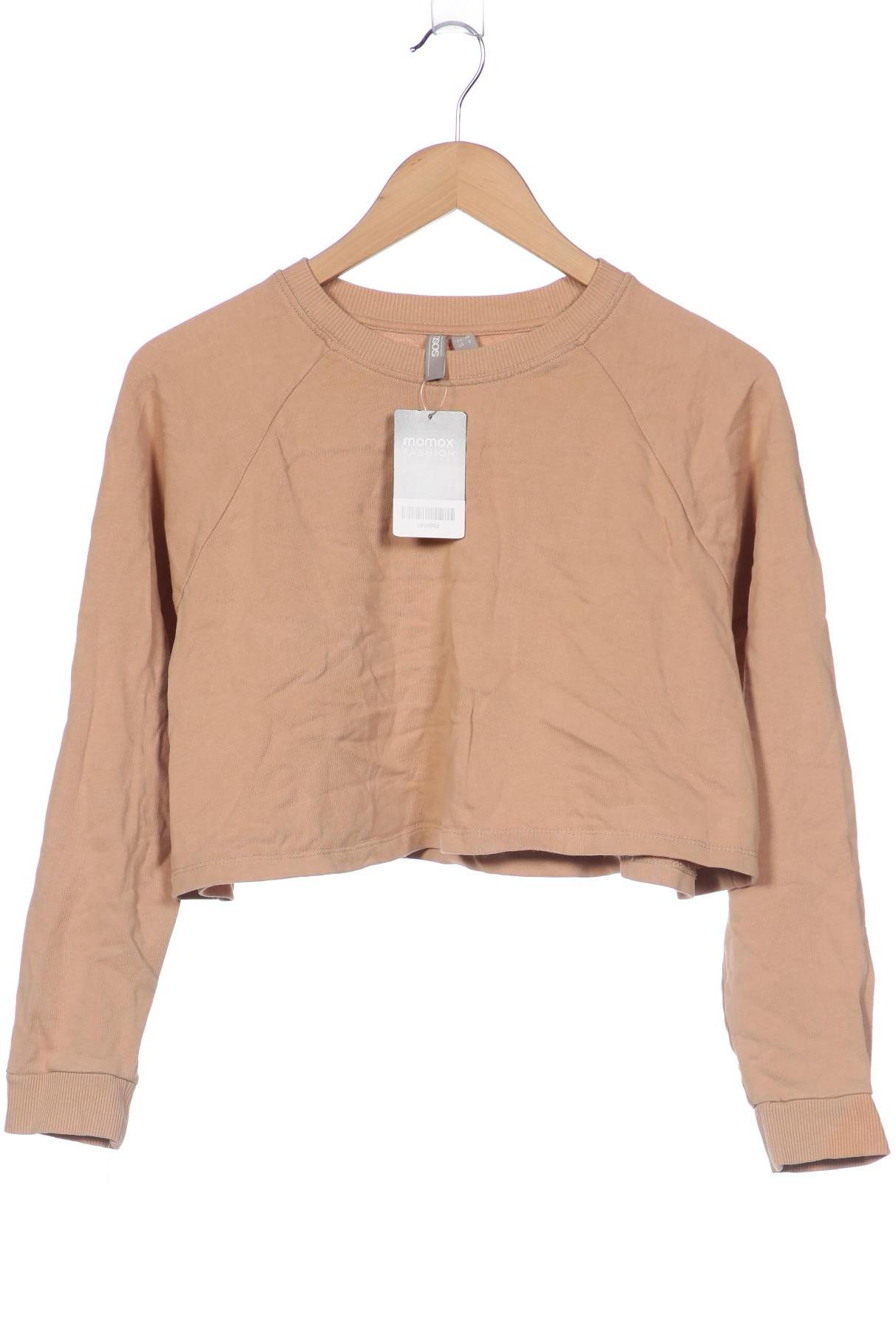 asos Damen Sweatshirt, beige von asos