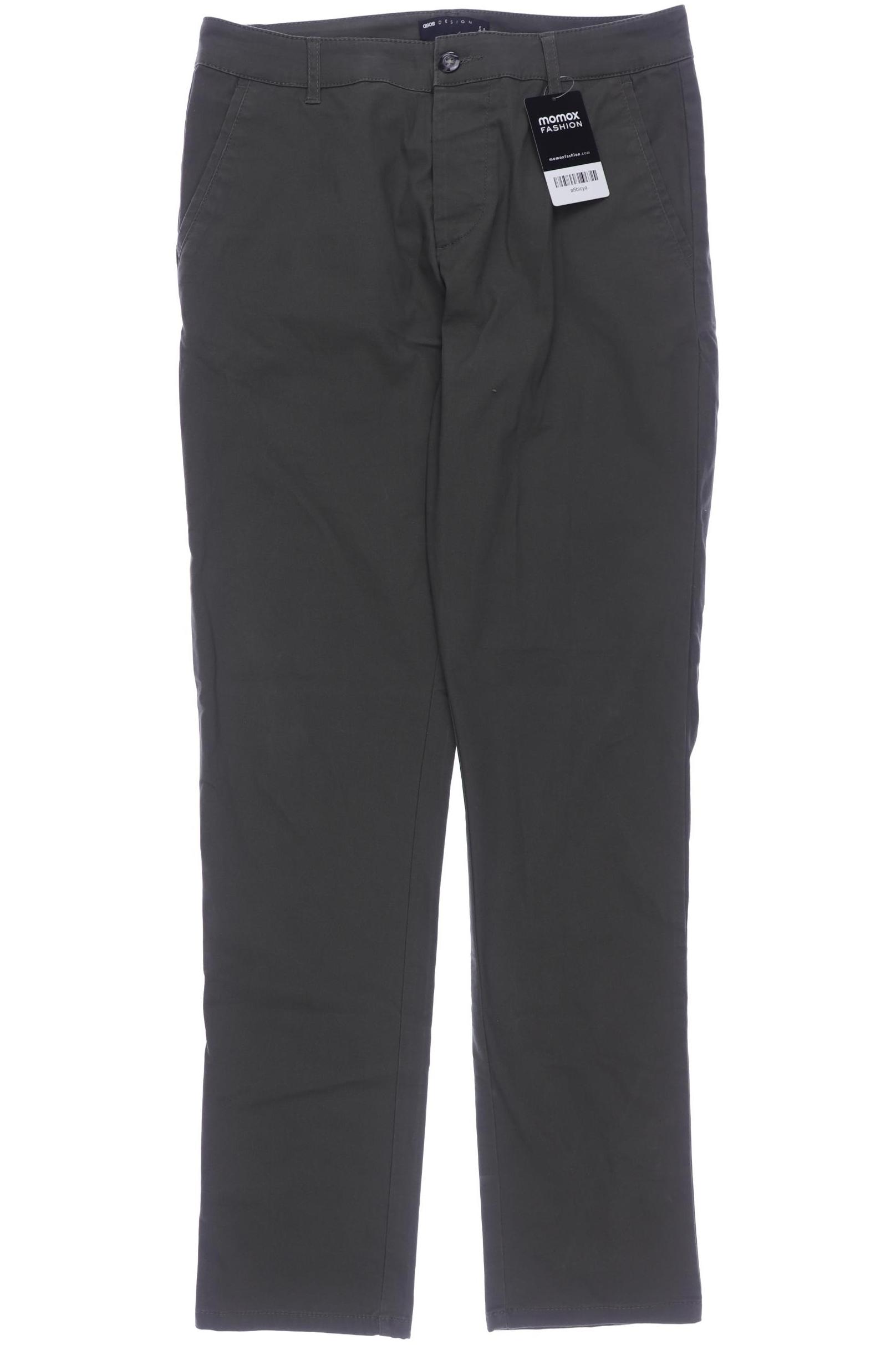 asos Herren Stoffhose, grün, Gr. 46 von asos