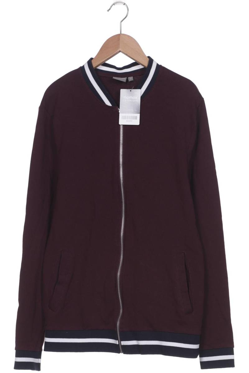 asos Herren Sweatshirt, bordeaux von asos