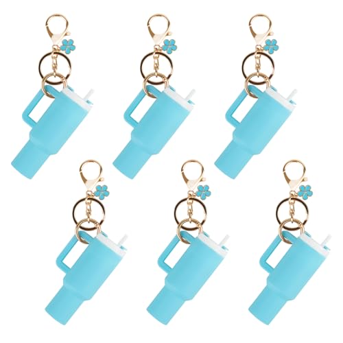 Aspire 6PCS Mini Tumbler -Schlüsselanhänger mit unterschiedlichem Charme, niedliche Tassenzubehör, Geldbeutel -Handtaschen -Rucksack -Charme für Lippenbalsam Aspire 6PCS Mini Tumbler -Schlüsselanhänger mit unterschiedlichem Charme, niedliche Tassenzubehör, Geldbeutel -Handtaschen -Rucksack -Charme für Lippenbalsam von aspire