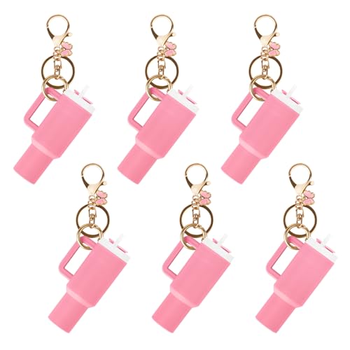 Aspire 6PCS Mini Tumbler -Schlüsselanhänger mit unterschiedlichem Charme, niedliche Tassenzubehör, Geldbeutel -Handtaschen -Rucksack -Charme für Lippenbalsam Aspire 6PCS Mini Tumbler -Schlüsselanhänger mit unterschiedlichem Charme, niedliche Tassenzubehör, Geldbeutel -Handtaschen -Rucksack -Charme für Lippenbalsam von aspire