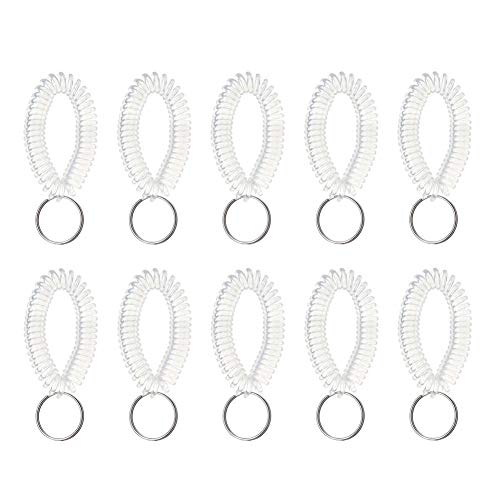 aspire 50 Stück Armband Schlüsselanhänger Fitness Spiral Schlüsselband mit Schlüsselring für Gepäck,Trauben von Schlüsseln aspire 50 Stück Armband Schlüsselanhänger Fitness Spiral Schlüsselband mit Schlüsselring für Gepäck,Trauben von Schlüsseln von aspire