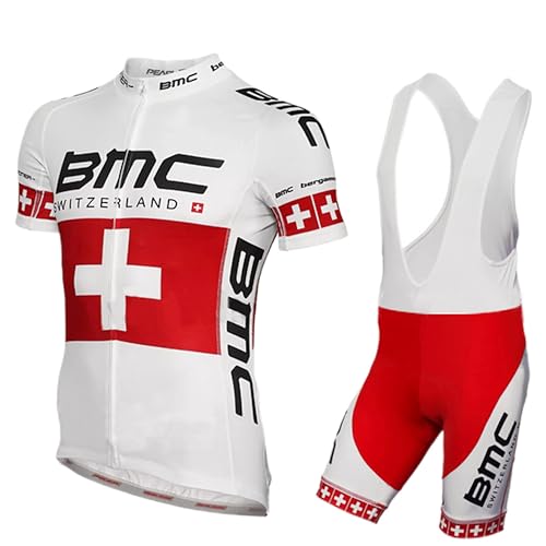 assocauicy Herren Fahrradtrikot Set Kurzarm Atmungsaktives Rennrad Trikot mit 4D-Gel-Polster Kompression Radsportbekleidung assocauicy Herren Fahrradtrikot Set Kurzarm Atmungsaktives Rennrad Trikot mit 4D-Gel-Polster Kompression Radsportbekleidung von assocauicy