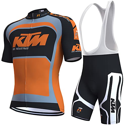 assocauicy Herren Kurzarm Fahrrad Trikot Set,Atmungsaktiv Schnell Trocknend Radtrikot Mit 4d Gel Gepolsterten Shorts Fahrradbekleidung Set assocauicy Herren Kurzarm Fahrrad Trikot Set,Atmungsaktiv Schnell Trocknend Radtrikot Mit 4d Gel Gepolsterten Shorts Fahrradbekleidung Set von assocauicy
