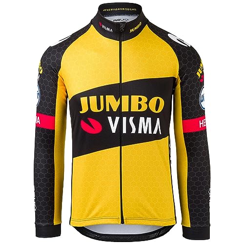 assocauicy Herren Radtrikot Fahrradtrikot Langarm,Radsportanzüge Atmungsaktive Cycling Jersey Schnell Trocknen Radsport Bekleidung von assocauicy