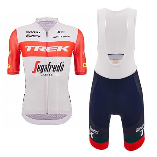 assocauicy Radtrikot Herren Kurzarm Set,Atmungsakti Rennrad Trikot Radfahren Bequeme Shorts FüR MäNner Mit 4D Gel Gepolstert von assocauicy