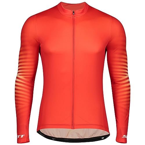 assocauicy Radtrikot Herren Langarm Winter,Fahrrad Trikots Windschutz Mit Fleece Atmungsaktiv Und Schnell Trocken mit Taschen von assocauicy