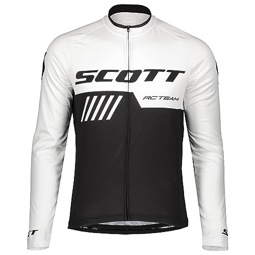 assocauicy Radtrikot Herren Langarm Winter,Fahrrad Trikots Windschutz Mit Fleece Atmungsaktiv Und Schnell Trocken mit Taschen von assocauicy