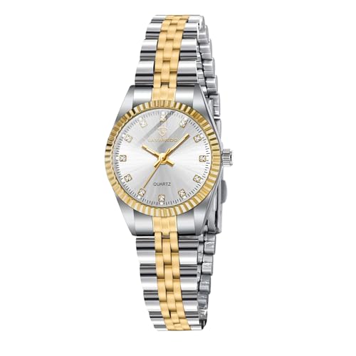 aswan watch Damen Analog Quarz Armbanduhr mit Edelstahlarmband, 3 Zeiger, 26 mm Gehäusegröße,Klein aswan watch Damen Analog Quarz Armbanduhr mit Edelstahlarmband, 3 Zeiger, 26 mm Gehäusegröße,Klein von aswan watch