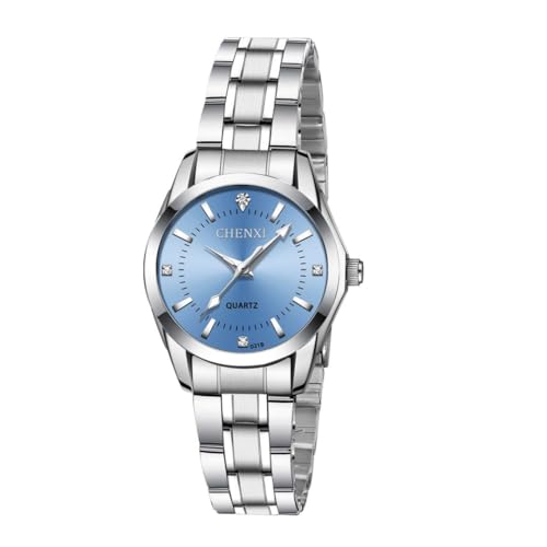aswan watch Damen Analog Quarz Armbanduhr mit Edelstahlarmband, 3 Zeiger, 27mm Gehäusegröße aswan watch Damen Analog Quarz Armbanduhr mit Edelstahlarmband, 3 Zeiger, 27mm Gehäusegröße von aswan watch