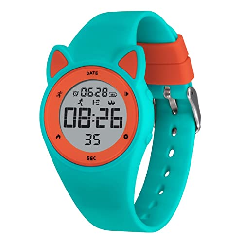 aswan watch Digitaluhr Kinder Mädchen Jungen mit Schrittzähler,Wecker,Stoppuhr, Licht,Datum-Sport Armbanduhr ohne App und Handy mit Silikonarmband von aswan watch