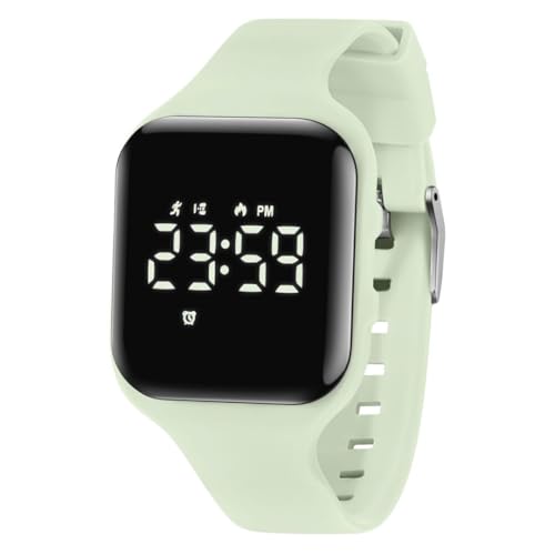 aswan watch Digitaluhr Kinder Mädchen Jungen mit Schrittzähler,Wecker,Stoppuhr, Licht,Datum-Sport Armbanduhr ohne App und Handy mit Silikonarmband aswan watch Digitaluhr Kinder Mädchen Jungen mit Schrittzähler,Wecker,Stoppuhr, Licht,Datum-Sport Armbanduhr ohne App und Handy mit Silikonarmband von aswan watch
