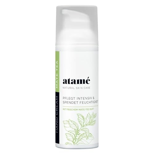 atamé Mate Tea Handcreme – Intensive Pflege mit natürlichem Kräuterkomplex, vegan & feuchtigkeitsspendend I 50 ml von atamé
