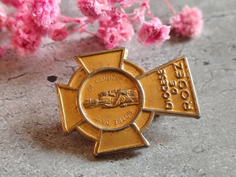 Religiöse Brosche, Diözese Rodez von atelierdemadamerose