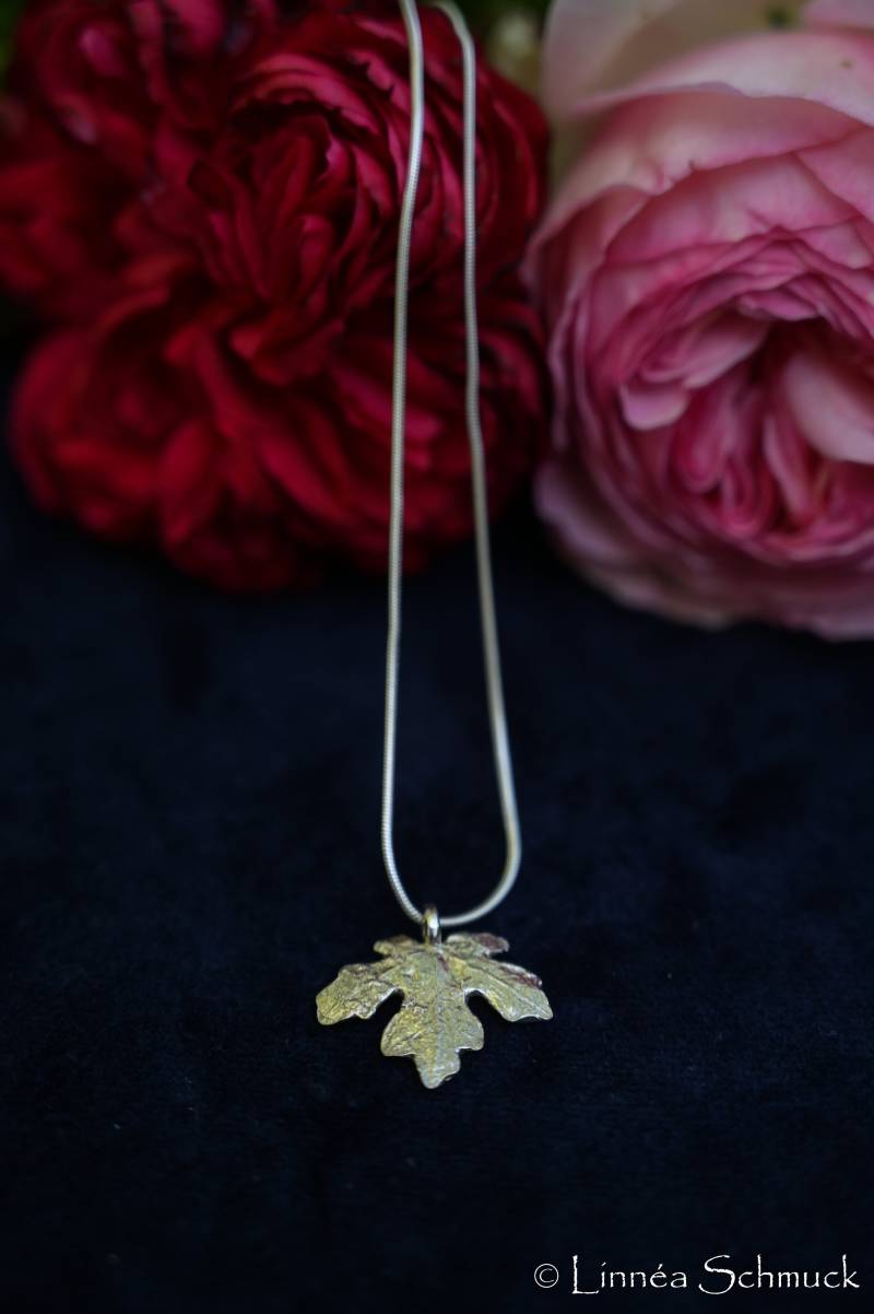 Anhänger Aus Sterlingsilber Blatt Mit Originalstruktur "Feldahorn" Von Atelier Linnéa Anhänger Aus Sterlingsilber Blatt Mit Originalstruktur "Feldahorn" Von Atelier Linnéa von atelierlinnea