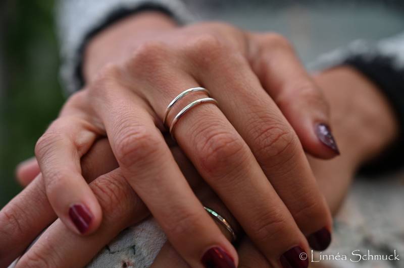 Feiner Doppelring Aus Silber Von Atelier Linnéa Feiner Doppelring Aus Silber Von Atelier Linnéa von atelierlinnea