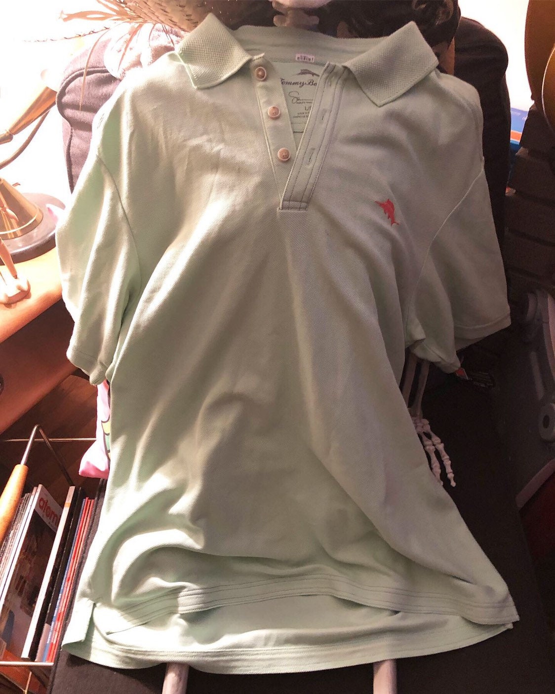 Herren Große Tommy Bahama Poloshirt von atomickitkatvintage