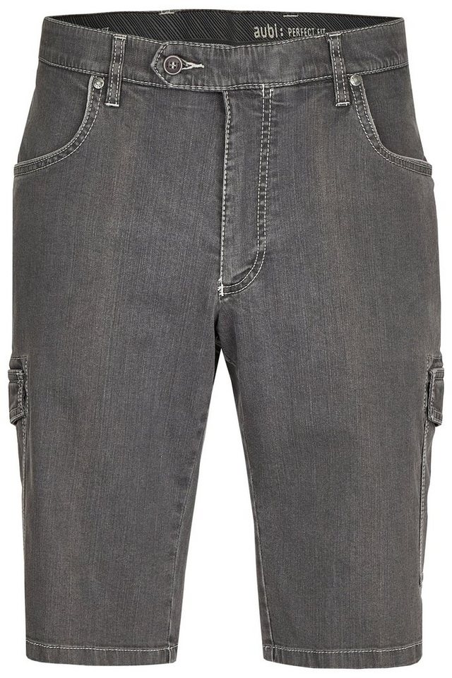 aubi: Bequeme Jeans aubi Perfect Fit Herren Sommer Jeans Cargo Shorts Stretch aus Baumwolle High Flex Modell 616 von aubi: