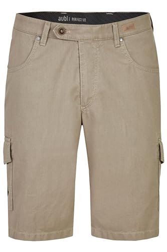 aubi: Herren Shorts Mikro Struktur Modell 616, Farbe:Schilf (32), Größe:26 von aubi: