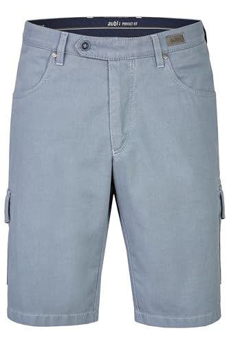 aubi: Herren Shorts Mikro Struktur Modell 616, Farbe:hellblau (43), Größe:26 von aubi: