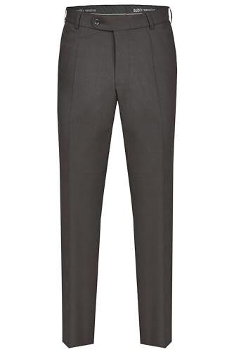 aubi: Herren Sommer Businesshose Anzughose Cool Finish Flat Front Modell 26, Farbe:anthrazit (51), Größe:28 von aubi: