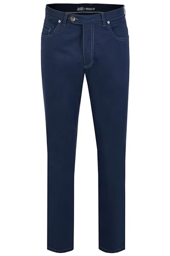 aubi: Herren Sommer Hose Baumwollhose High Flex Broken Twill Modell 577, Farbe:Ocean Blue (46), Größe:27 von aubi: