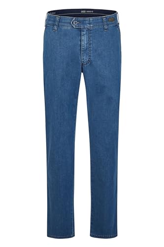 aubi: Herren Sommer Jeans Hose Stretch aus Baumwolle High Flex Modell 526, Farbe:Bleached (44), Größe:27 von aubi: