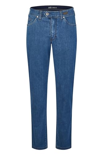 aubi: Herren Sommer Jeans Hose Stretch aus Baumwolle High Flex Modell 577, Farbe:Bleached (44), Größe:25 von aubi: