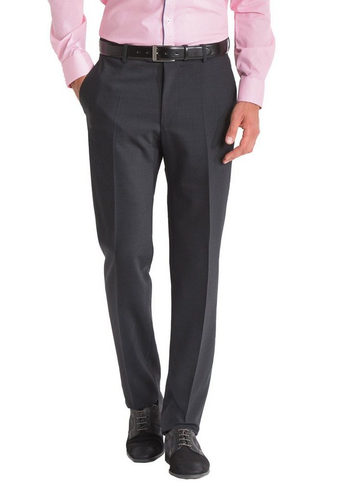 aubi: 3/4-Hose aubi Modern Fit Herren Businesshose Anzughose Flat Front Modell 188 von aubi: