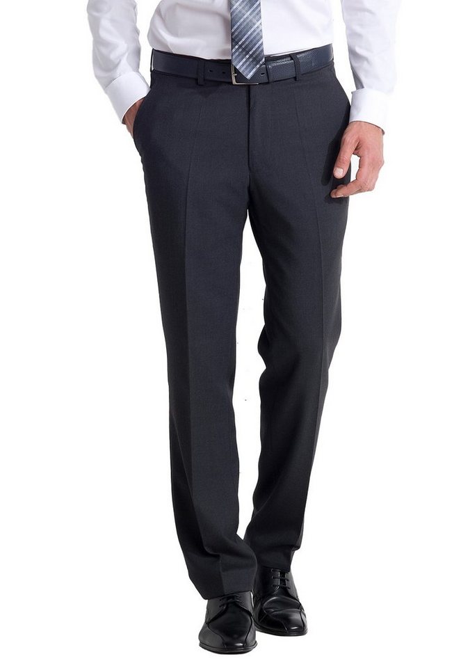 aubi: Stoffhose aubi Perfect Fit Herren Businesshose Anzughose Flat Front Modell 26 von aubi: