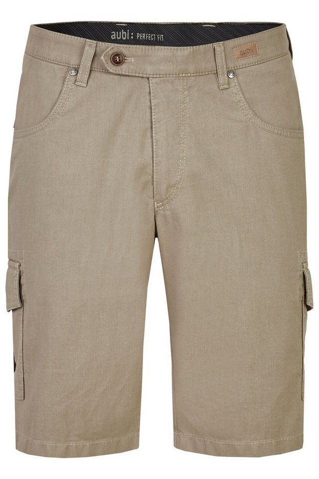 aubi: Stoffhose aubi Perfect Fit Herren Shorts Mikro Struktur Modell 616 von aubi: