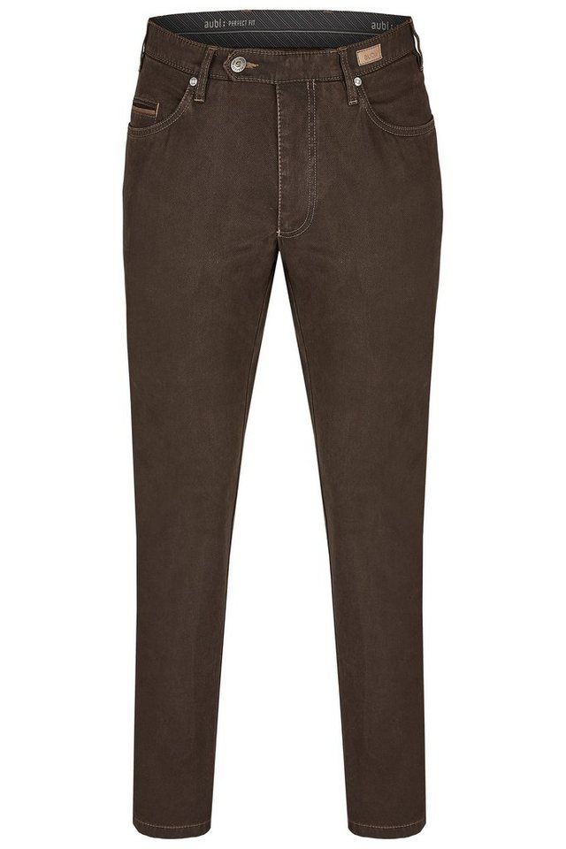 aubi: Stoffhose aubi Perfect Fit Herren Winter Hose Baumwollhose Mikrostruktur Modell 577 von aubi: