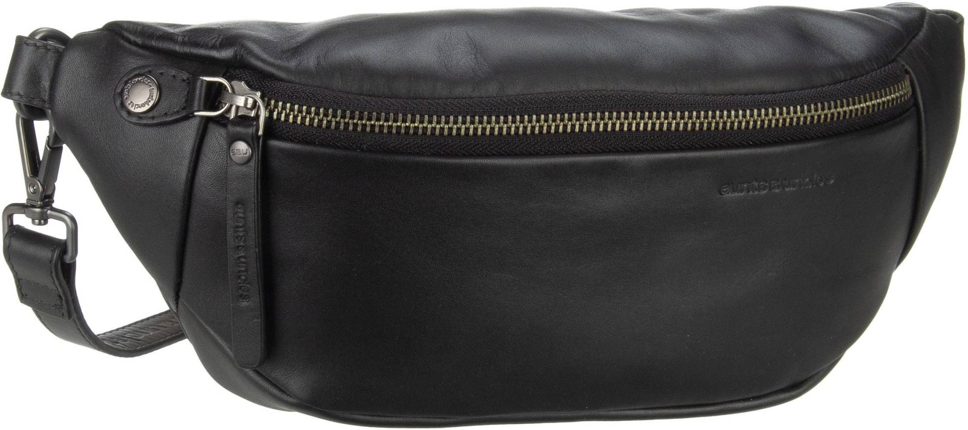 aunts & uncles Bilberry  in Schwarz (2.8 Liter), Bauchtasche / Gürteltasche von aunts & uncles