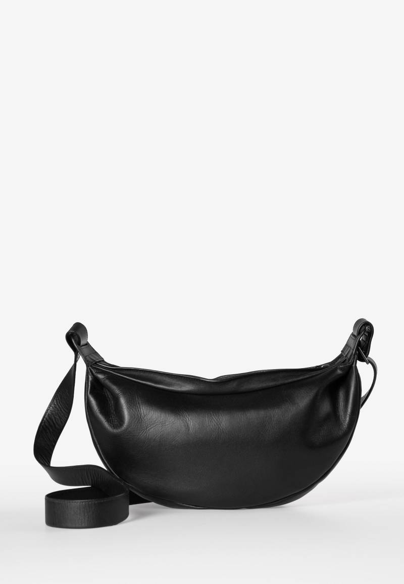 aunts & uncles - Crocus Halfmoon Bag jet black Schwarz - Gr. - S von aunts & uncles