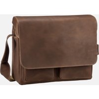 aunts & uncles - Nick Vintage Tan Vintage Tan - Messenger Bag  , 16.1 l von aunts & uncles