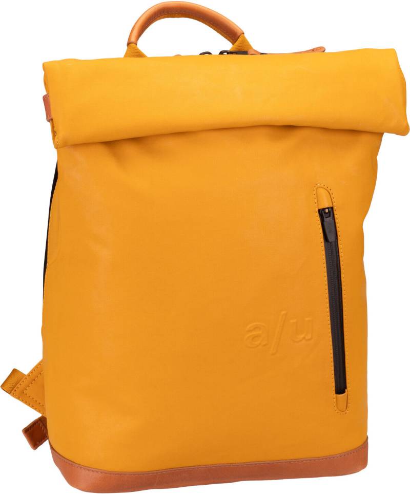 aunts & uncles Wakayama  in Gelb (10.1 Liter), Rolltop Rucksack von aunts & uncles