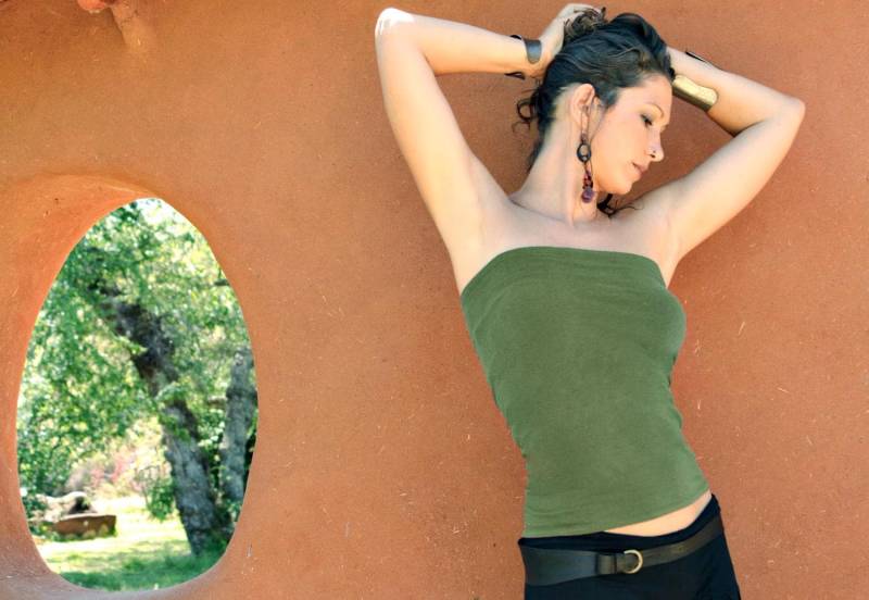 Baumwoll Stretch Tube Top Mehrzweck Bandeau von aurorawear1