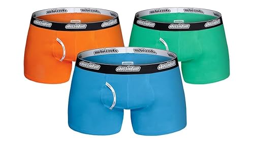 aussieBum Men's Bamboo Trunks Essential Bamboo | Ultra-Soft Feel | Moisture-Wicking | Access Fly Pouch | 3 Pack aussieBum Men's Bamboo Trunks Essential Bamboo | Ultra-Soft Feel | Moisture-Wicking | Access Fly Pouch | 3 Pack von aussieBum