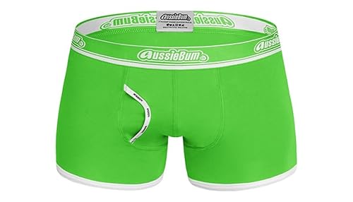 aussieBum Men's Underwear Trunks COTOTN Candy Hipster | Vibrant Neon Colours | Access Fly Pouch | Limited Edition (DE/NL/SE/PL, Alphanumerisch, XL, Regular, Regular, Green) von aussieBum